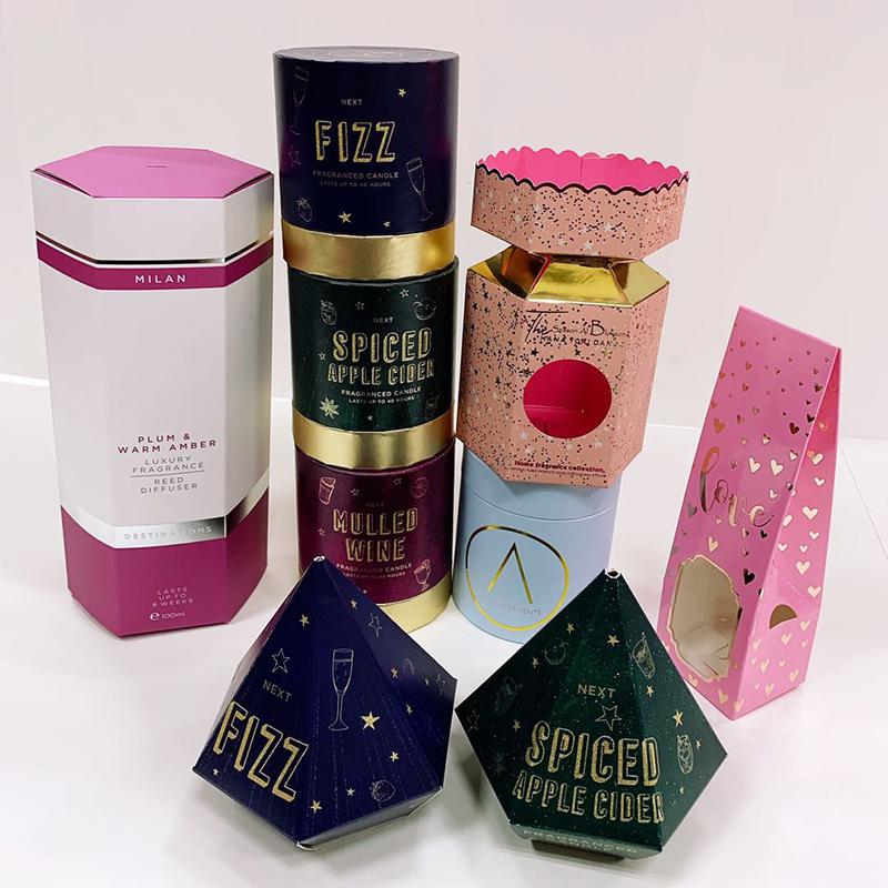 红桥化妆品包装盒、异形包装盒、异形礼盒、异形纸盒定制印刷